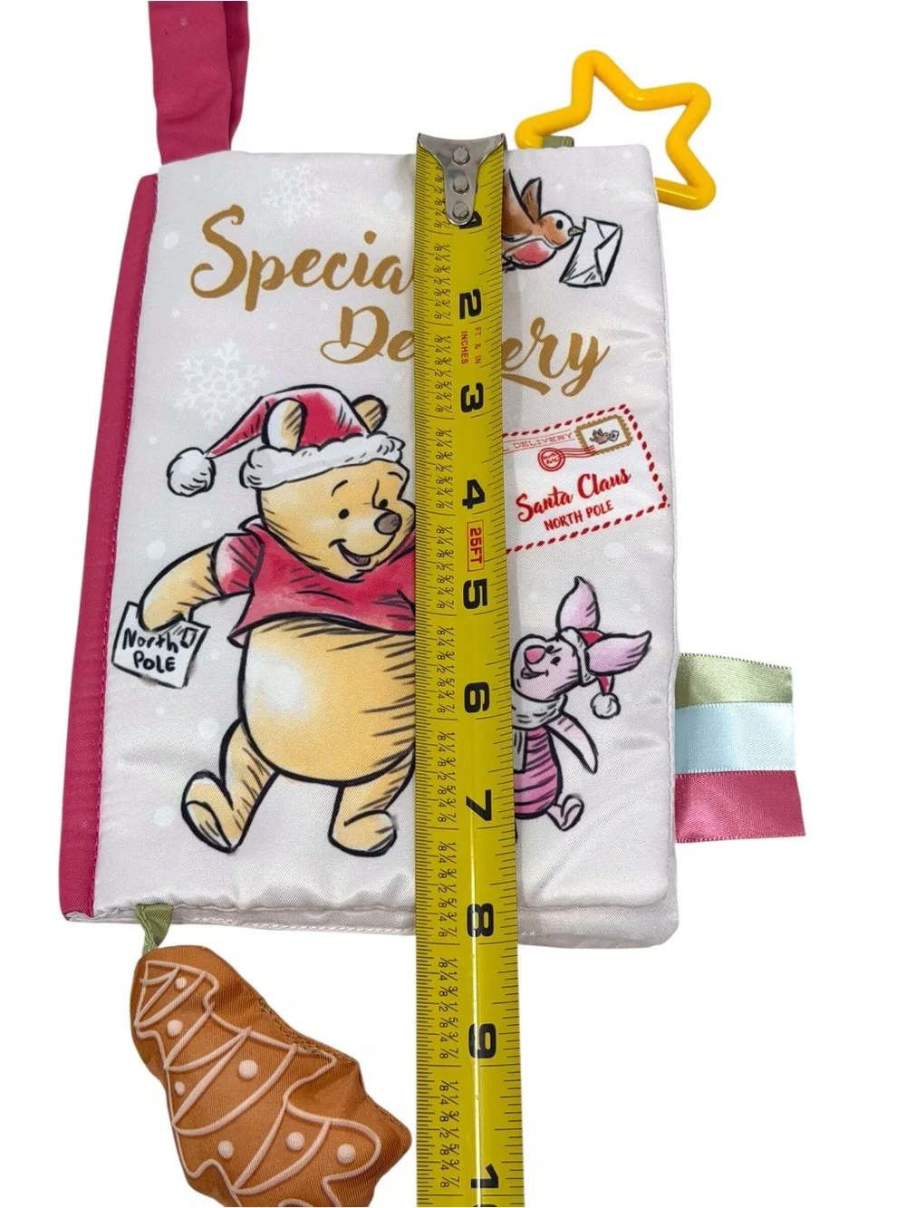 Disney Baby Winnie the Pooh Special Delivery soft crinkle baby/ child’s book